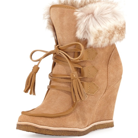 splendid wedge booties